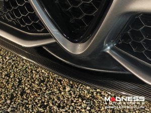 Alfa Romeo Giulia Front Spoiler - Carbon Fiber - Italia Style - Stile Italia - Sport/ Ti/ Veloce - V3 Alfa Romeo Giulia Front Spoiler - Carbon Fiber - Italia Style - Stile Italia - Sport/ Ti/ Veloce - V3